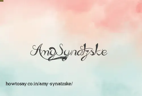Amy Synatzske