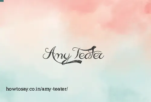 Amy Teater