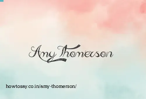 Amy Thomerson