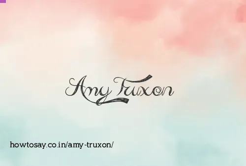 Amy Truxon