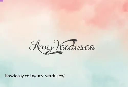 Amy Verdusco