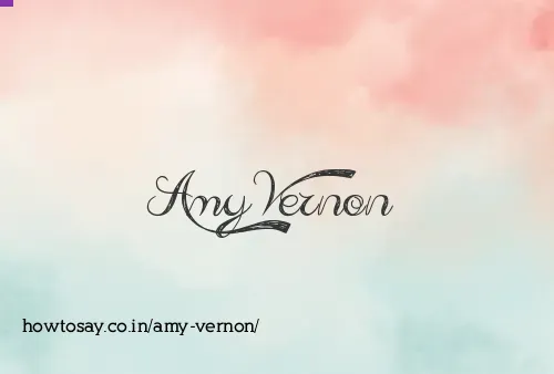 Amy Vernon