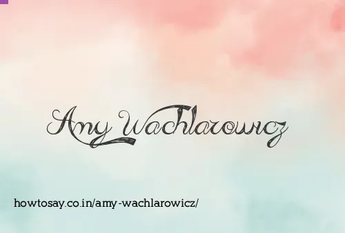 Amy Wachlarowicz