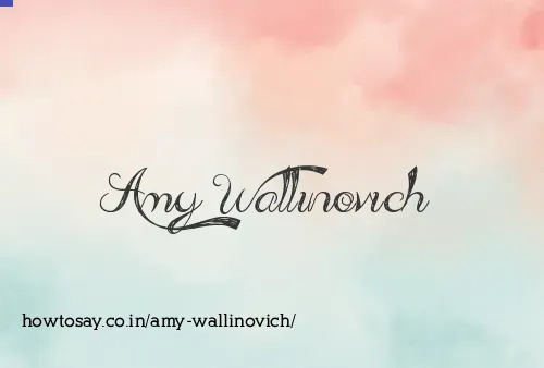 Amy Wallinovich