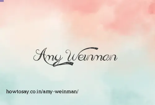 Amy Weinman