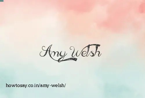 Amy Welsh
