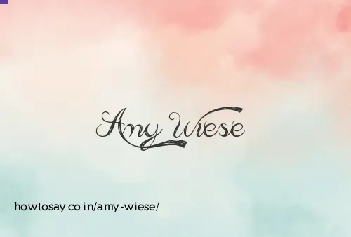 Amy Wiese