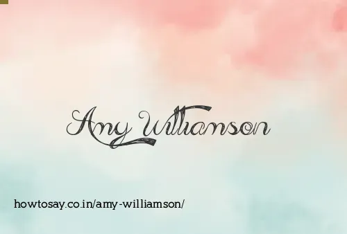 Amy Williamson