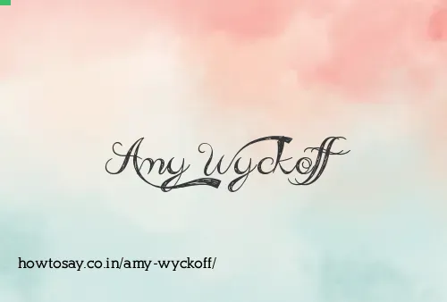 Amy Wyckoff