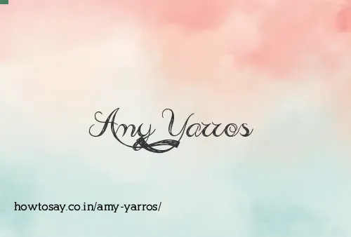 Amy Yarros