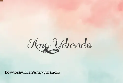 Amy Ydiando
