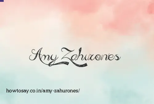 Amy Zahurones