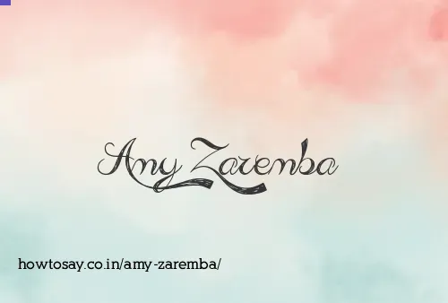Amy Zaremba