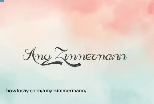 Amy Zimmermann