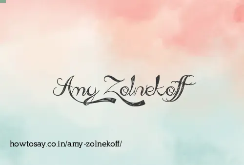 Amy Zolnekoff
