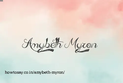Amybeth Myron