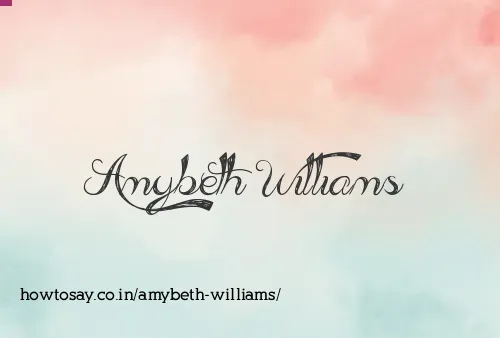 Amybeth Williams