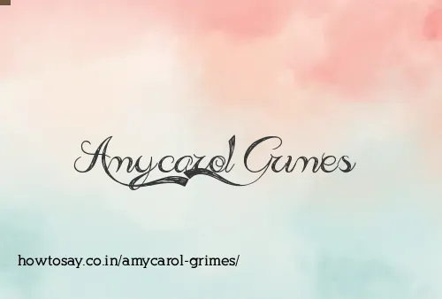 Amycarol Grimes