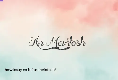 An Mcintosh