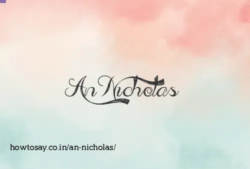 An Nicholas