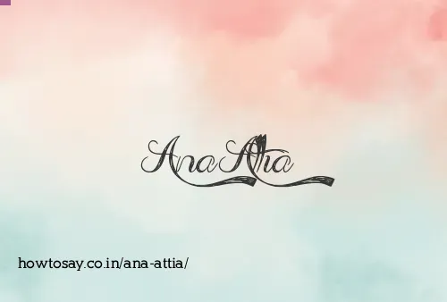 Ana Attia