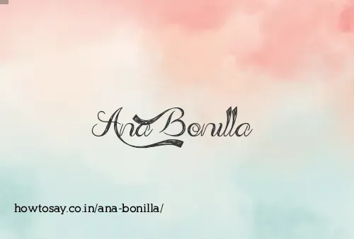 Ana Bonilla
