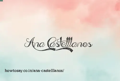 Ana Castelllanos
