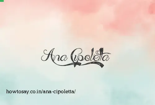 Ana Cipoletta