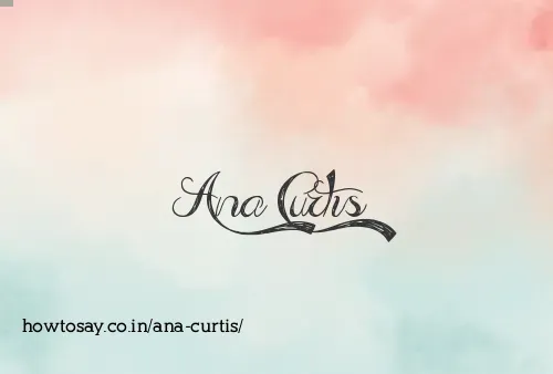Ana Curtis