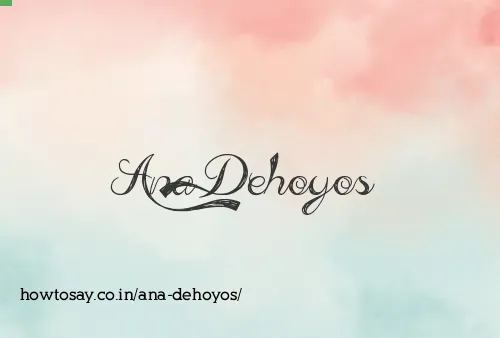 Ana Dehoyos