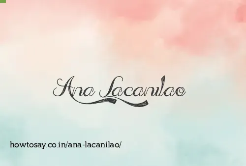 Ana Lacanilao