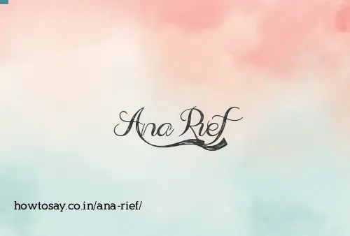 Ana Rief