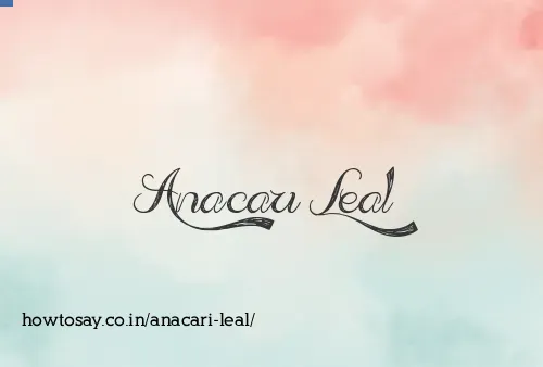 Anacari Leal