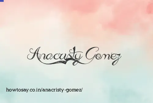 Anacristy Gomez