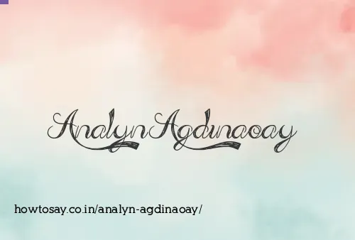 Analyn Agdinaoay