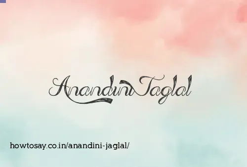 Anandini Jaglal