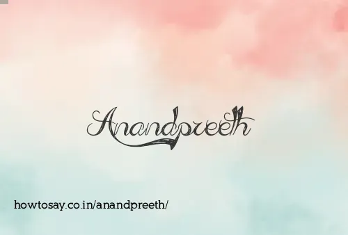 Anandpreeth