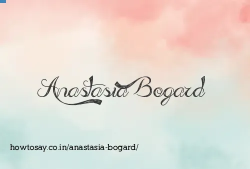 Anastasia Bogard