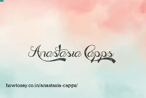 Anastasia Capps