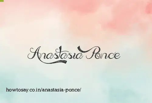 Anastasia Ponce