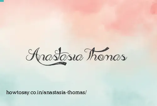 Anastasia Thomas