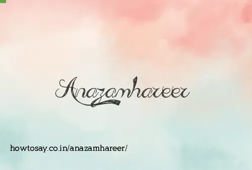 Anazamhareer
