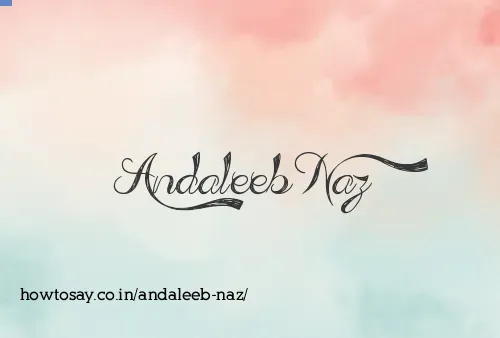 Andaleeb Naz