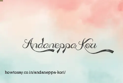Andaneppa Kori
