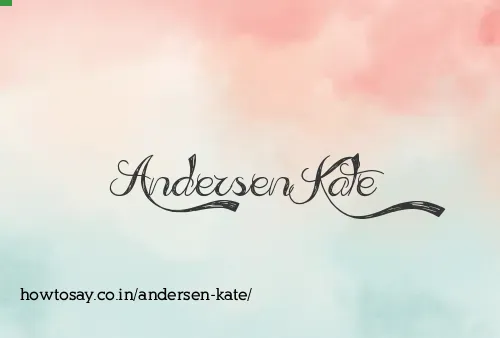 Andersen Kate