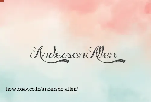 Anderson Allen