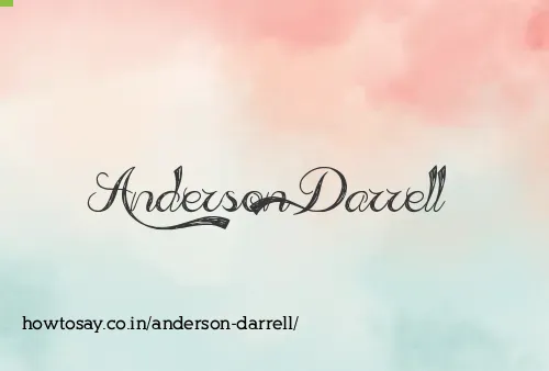 Anderson Darrell