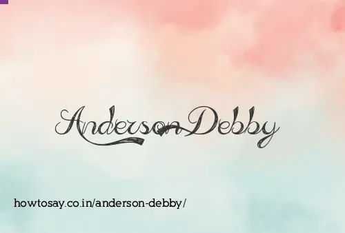 Anderson Debby