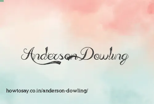 Anderson Dowling