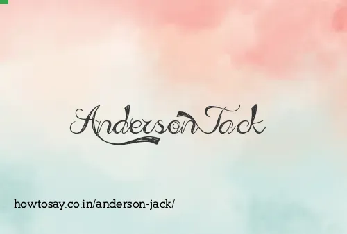 Anderson Jack